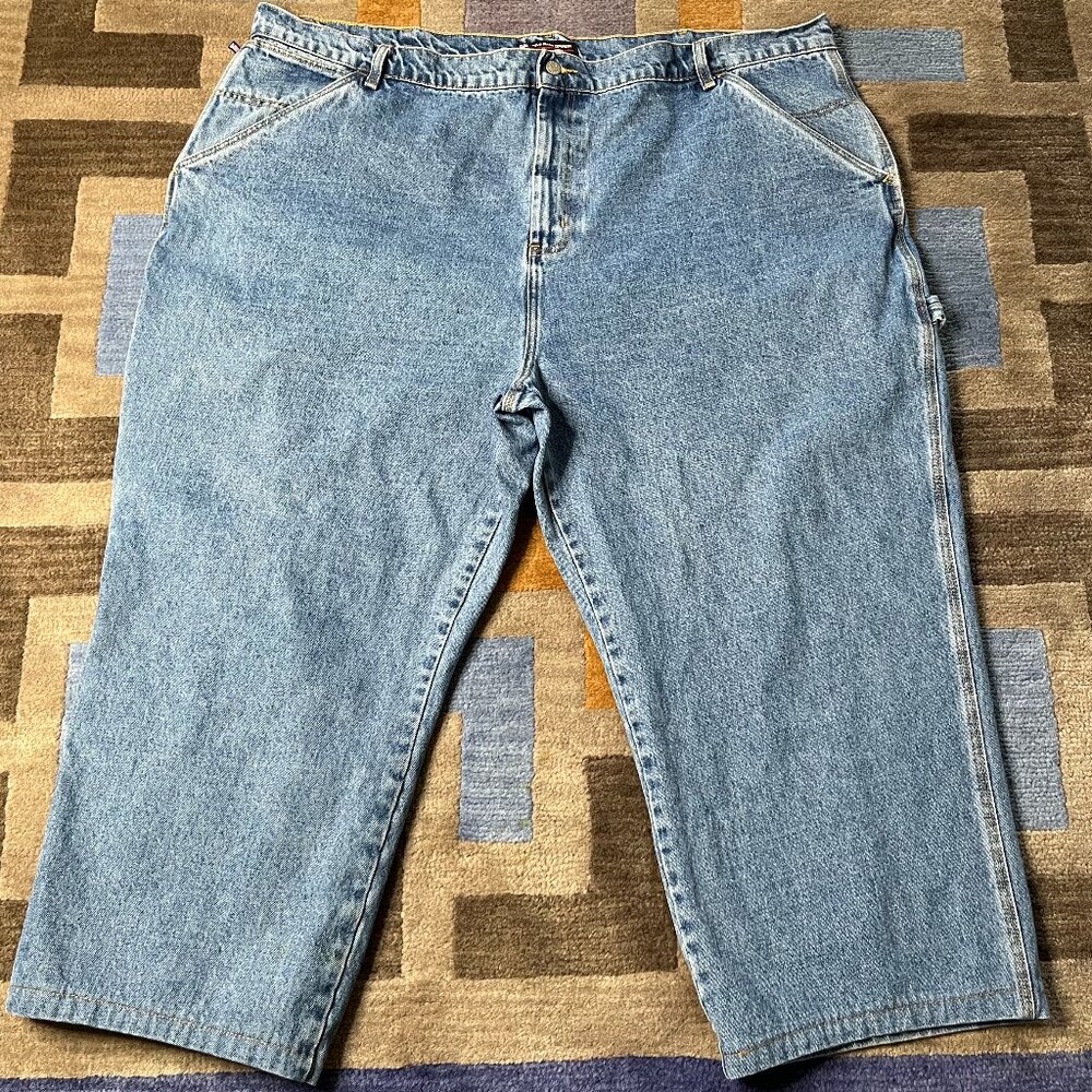 Polo Jeans Co Ralph Lauren Carpenter Pant Jeans Heavy Denim Men's Size 50x26.5